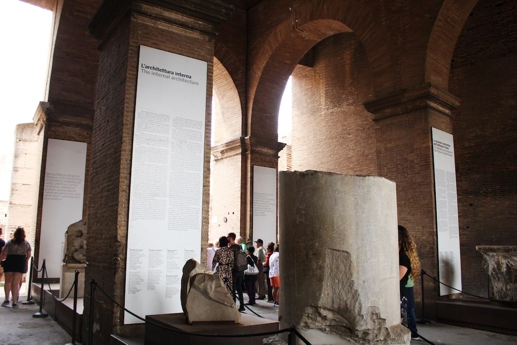 colosseum hours exhibition