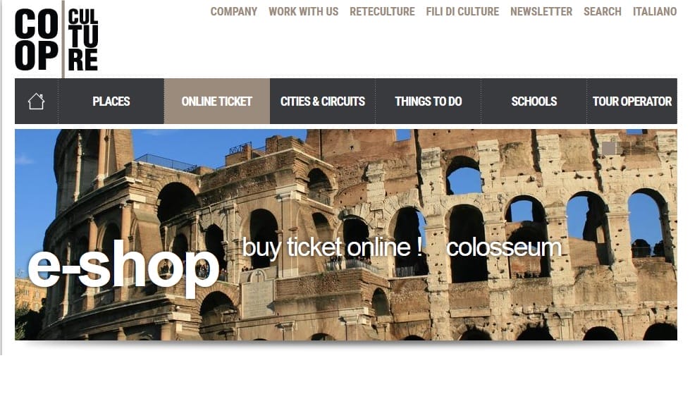 where to buy colosseum tickets Official website