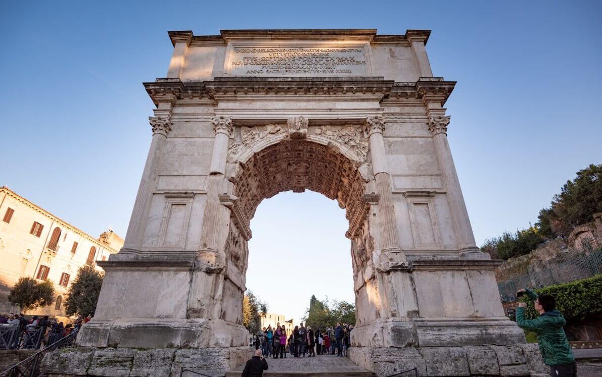 Arch of Titus architecture details