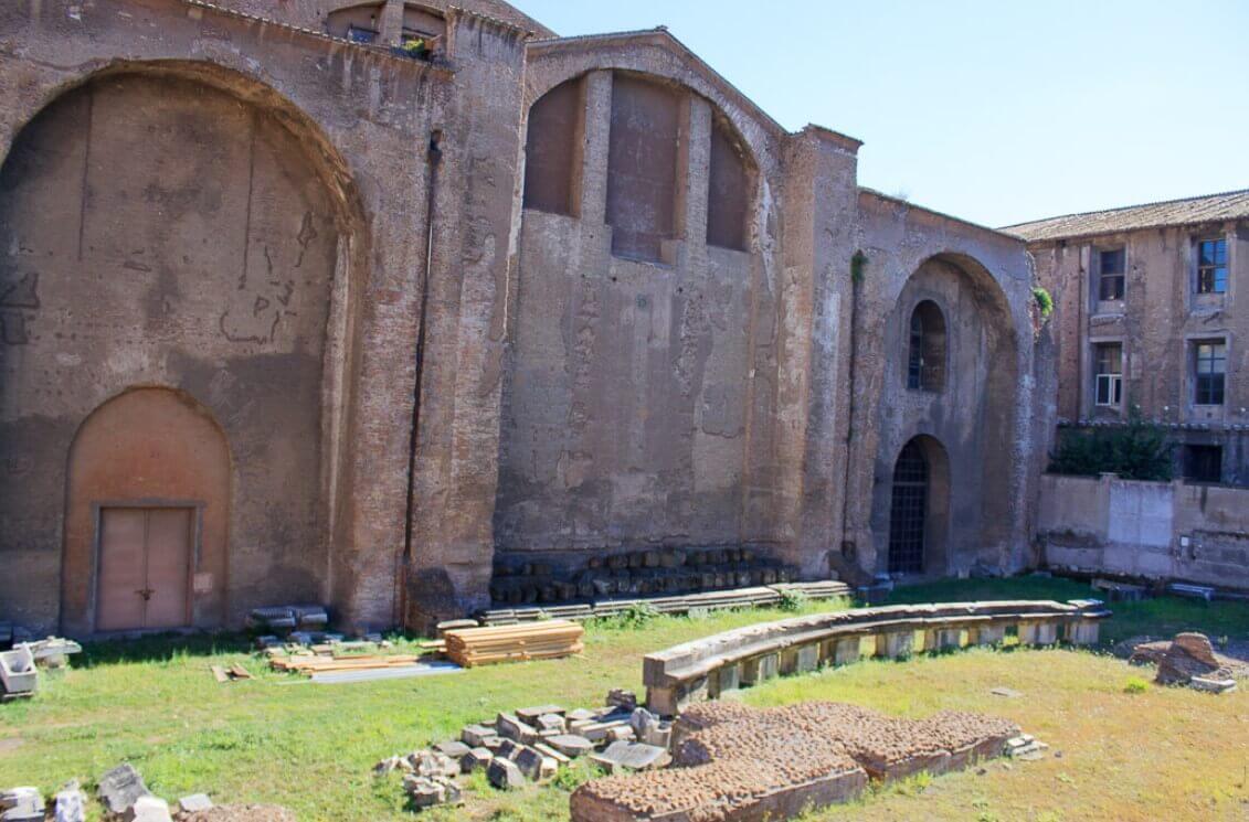 Baths of Diocletian side walls