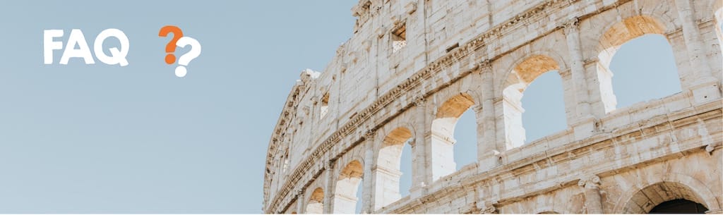 faq_visitcolosseumrome frequently asked questions faq visit colosseum rome