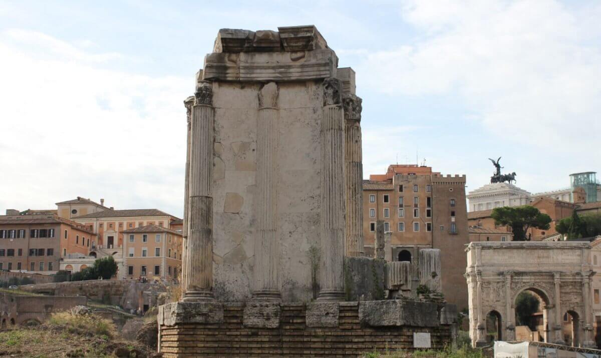 The history of Vestal temple