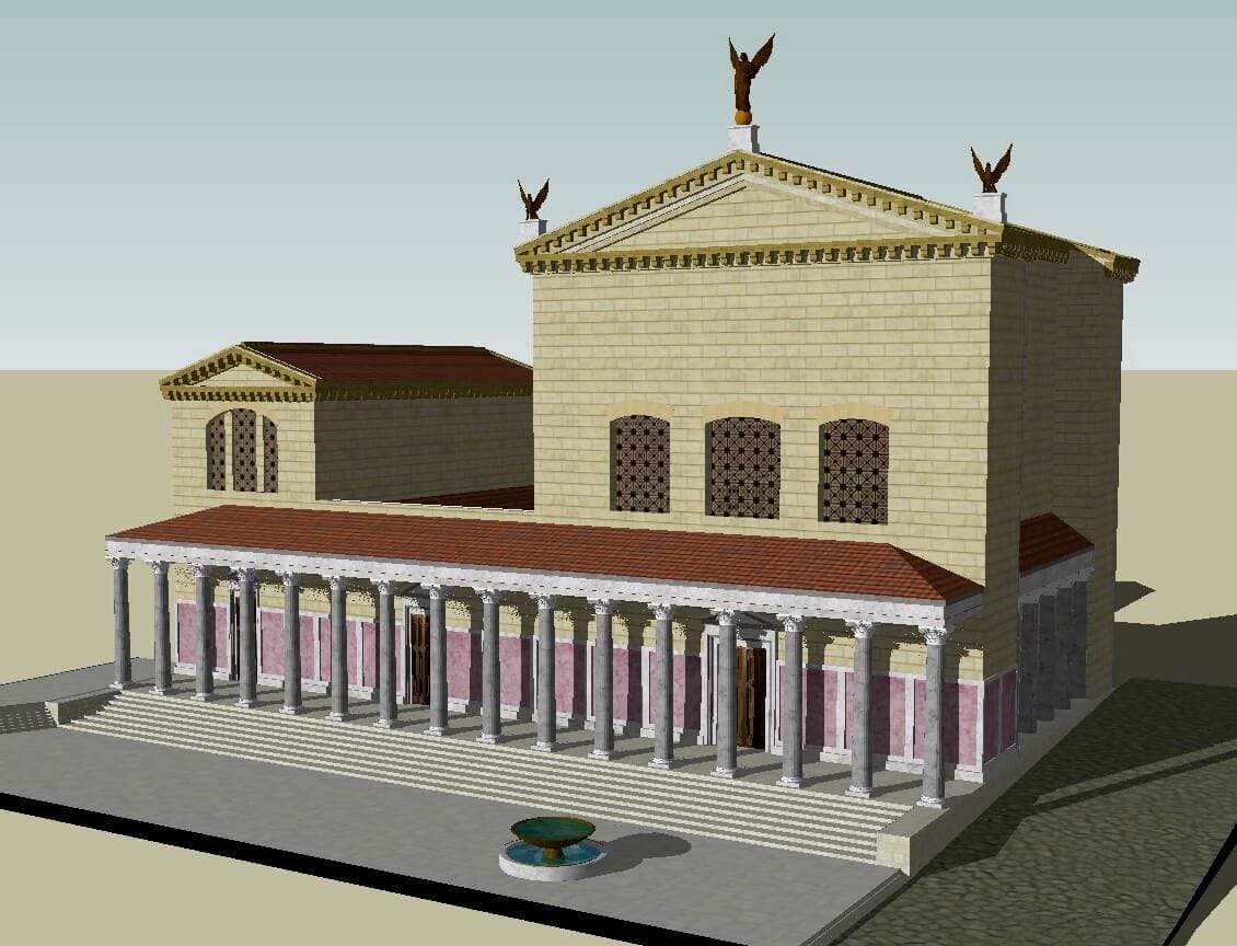 3D model Curia Julia