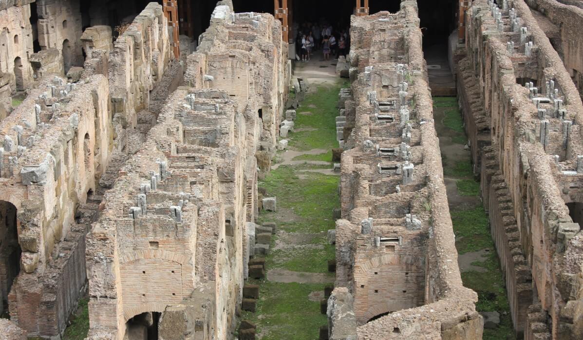 gladiator_training_school Gladiator training school in Rome