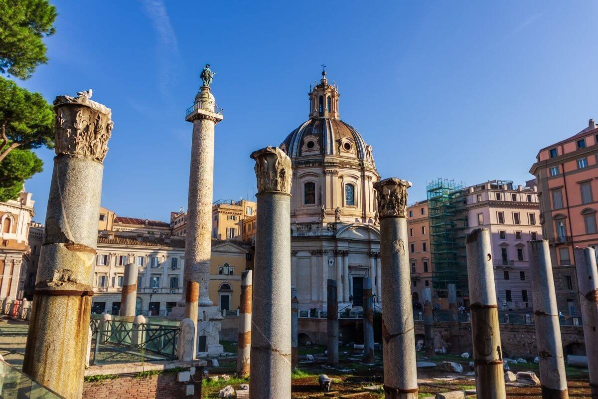 Basilica Ulpia reconstruction plans