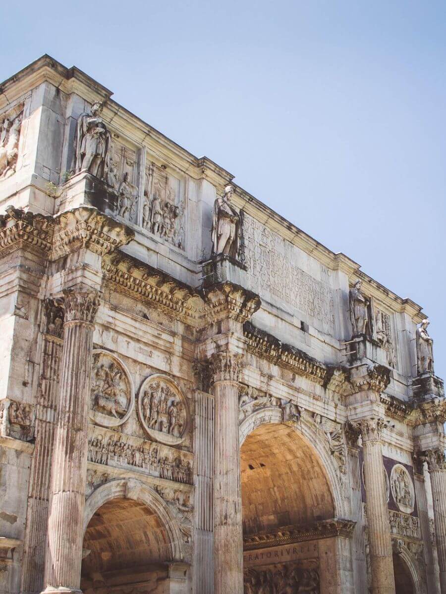 architecture Arch of Constantine Rome